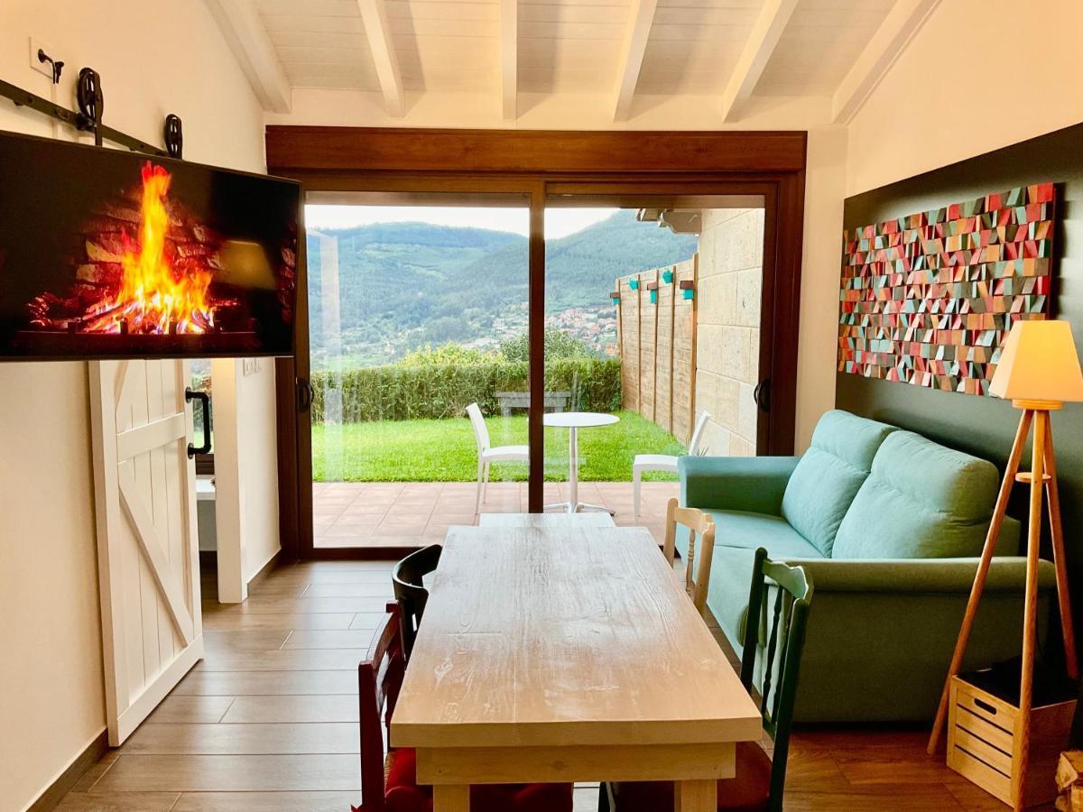 Casa Nueva En Vigo Rural Mos Con Jacuzzi Y Chimenea Para Escapada Romantica Pontevedra Exteriör bild